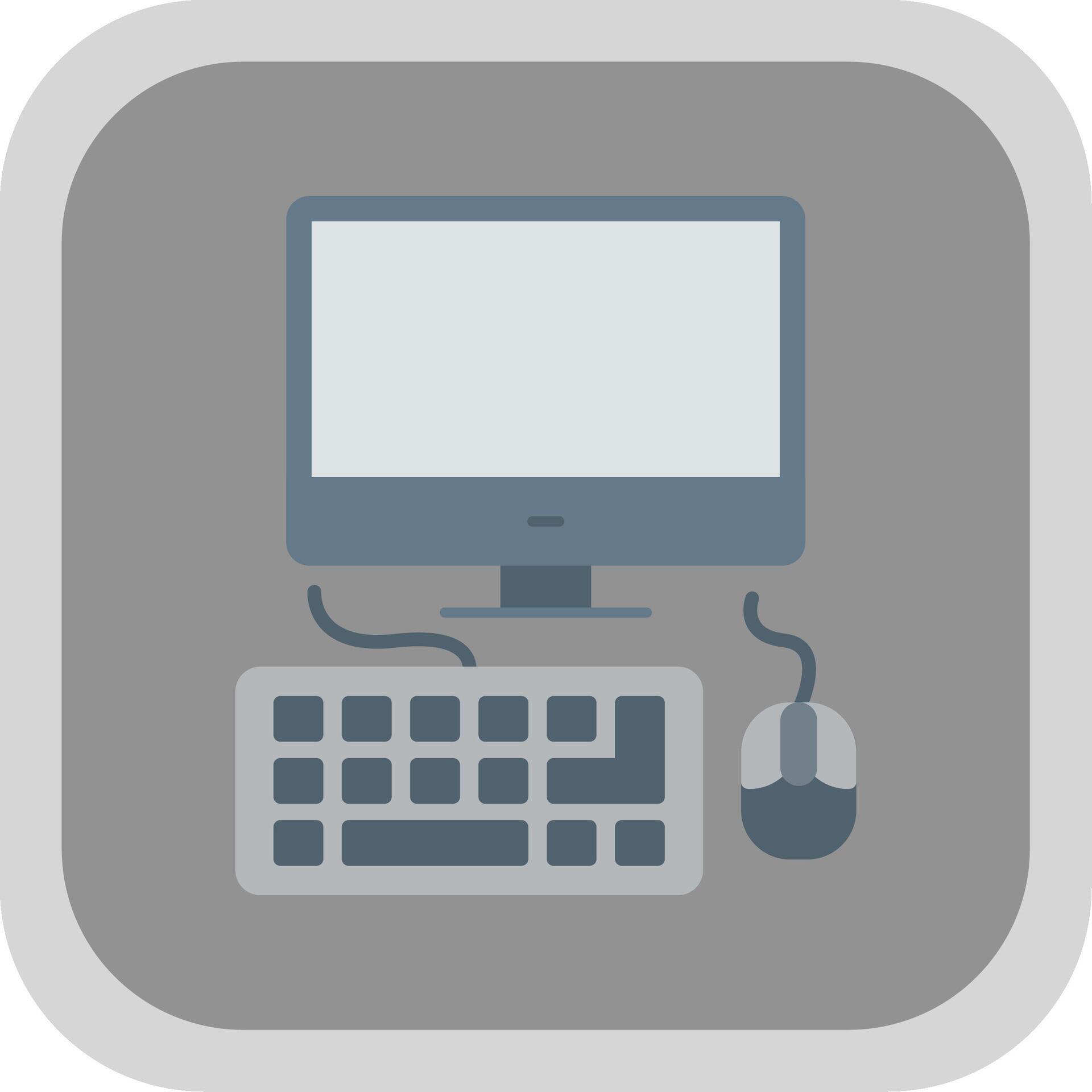 Computing Flat Round Corner Icon 43060576 Vector Art at Vecteezy