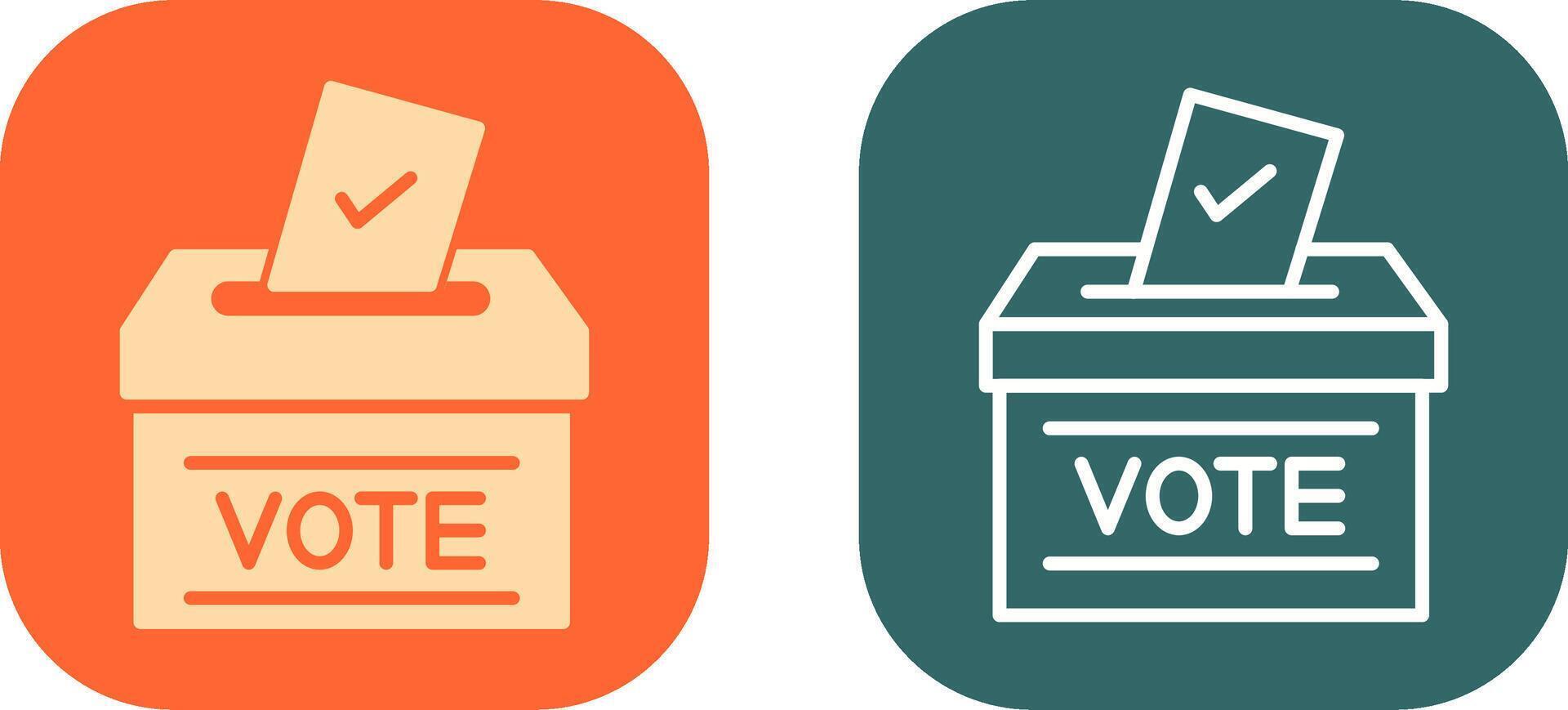 Ballot Icon Design vector