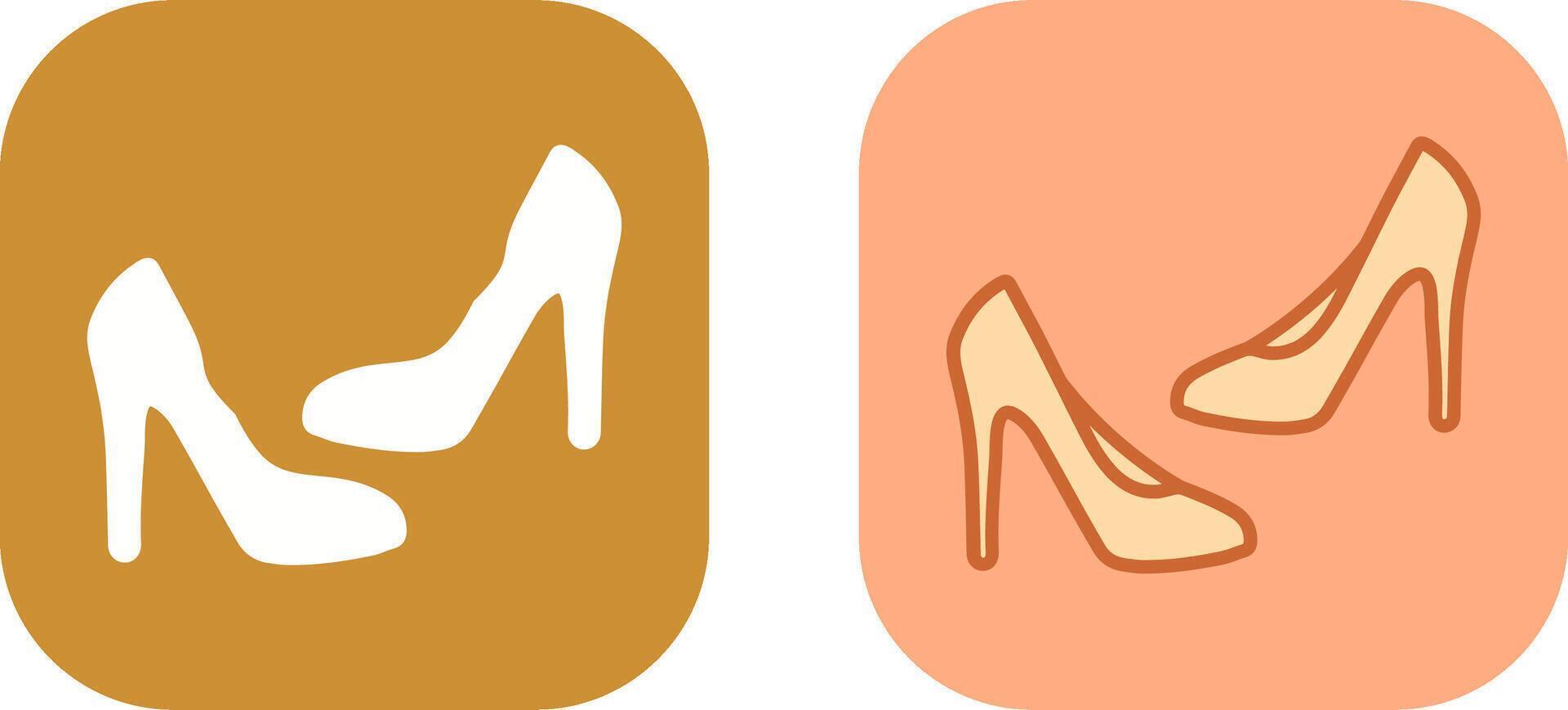 Heels Icon Design vector