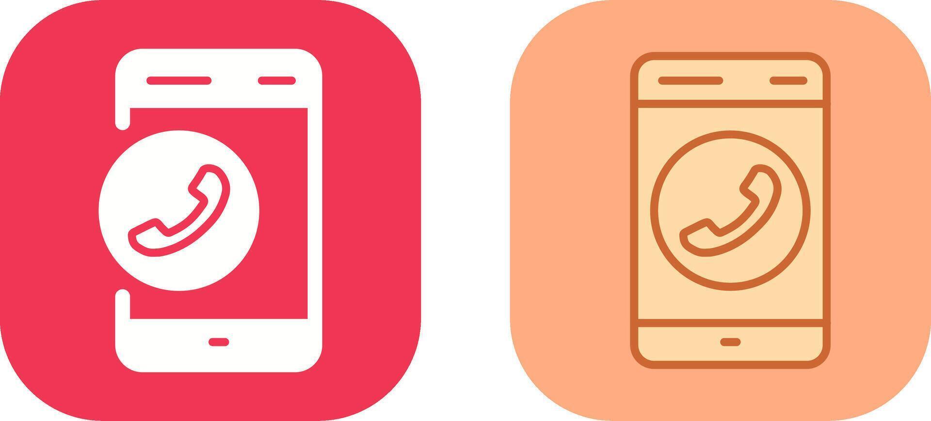 Calling Icon Design vector