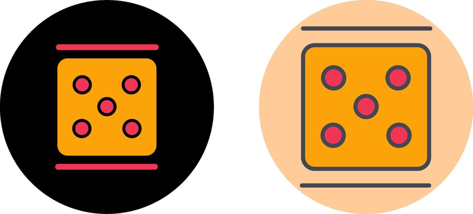 Dice Icon Design vector