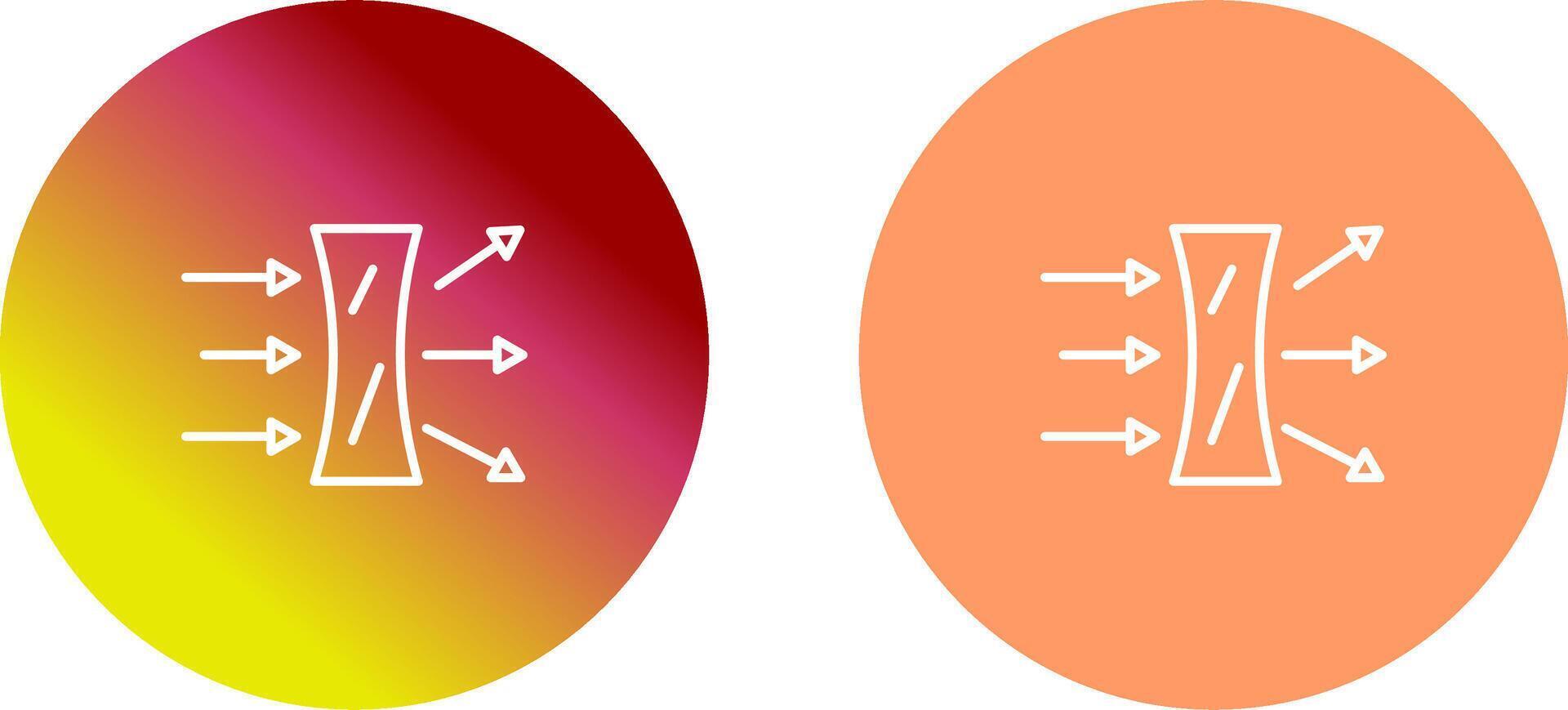 Reflection Icon Design vector