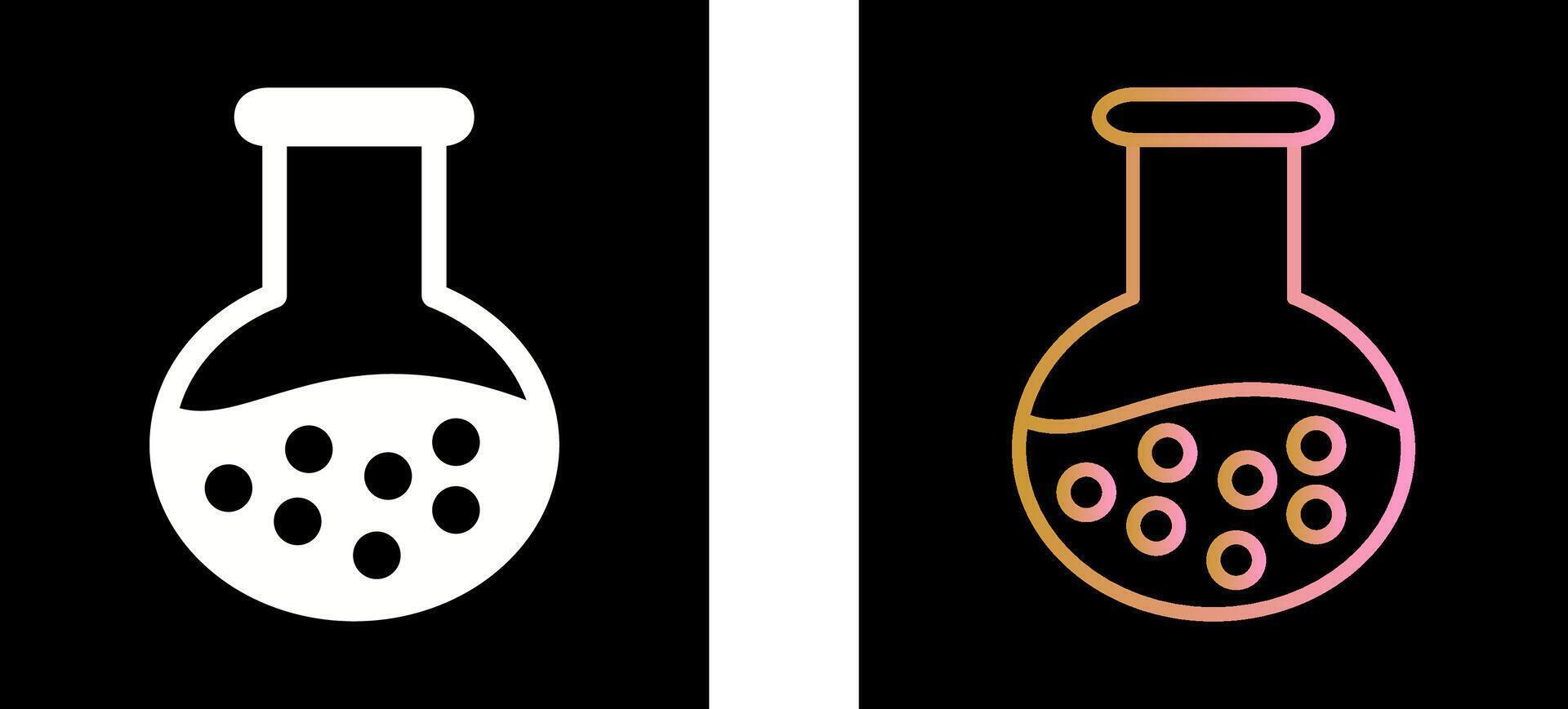 Acidic Liquid Icon Design vector