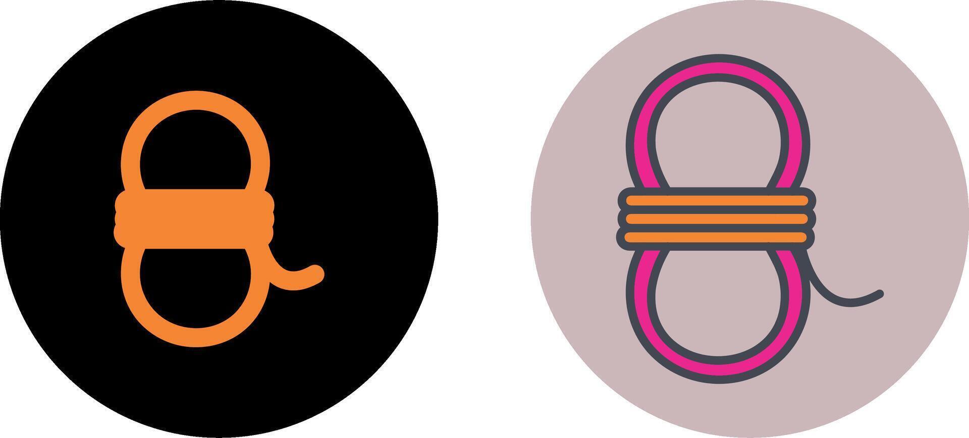 Rope Icon Design vector