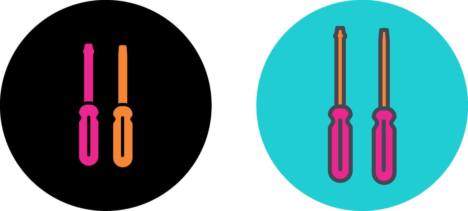 Screwdriver Icon Design vector