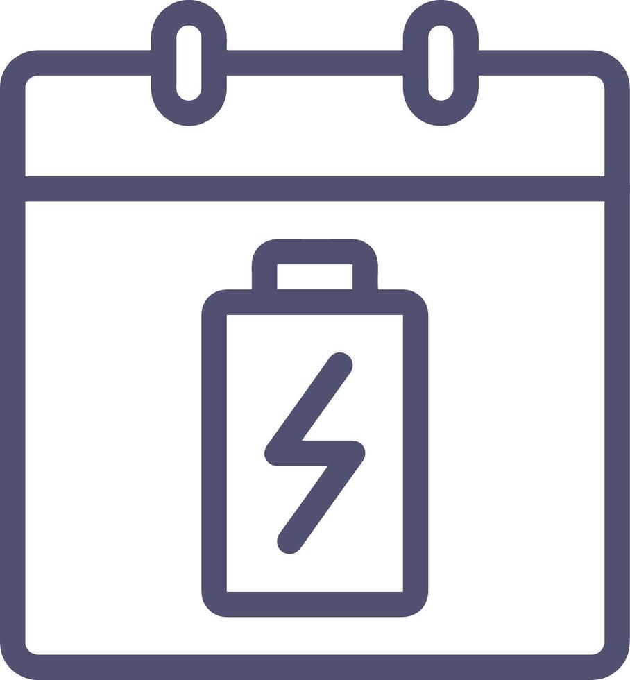Calendar Icon symbol image for schedule or appointment vector