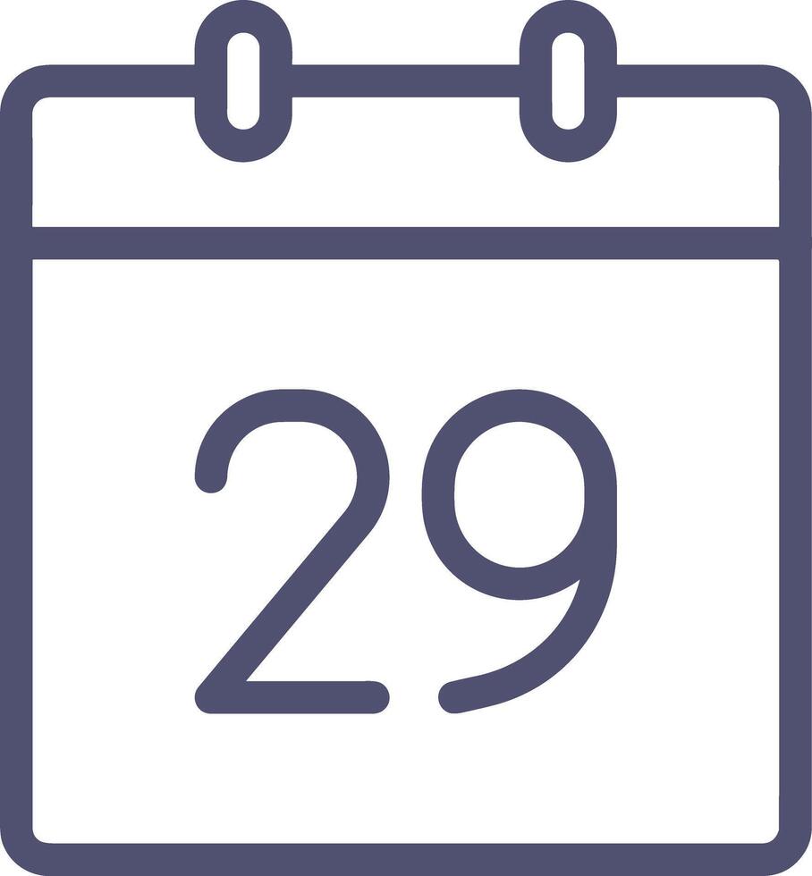 calendario icono símbolo imagen para calendario o cita vector