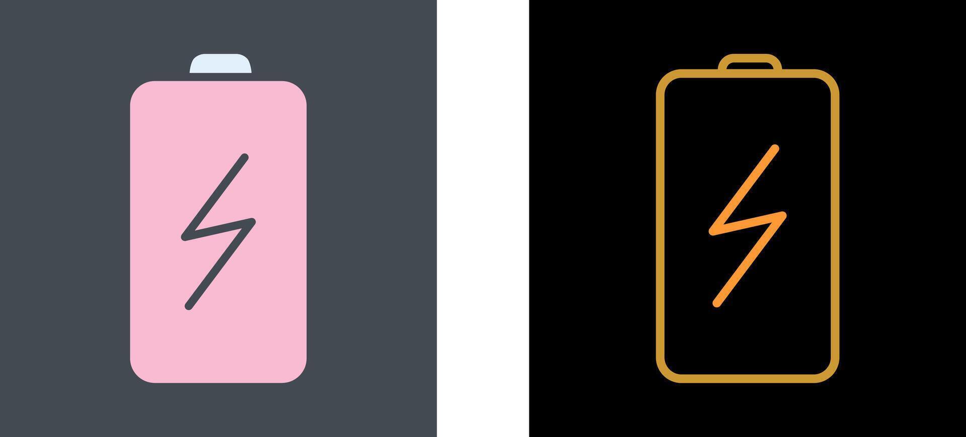 Battery Icon Design vector