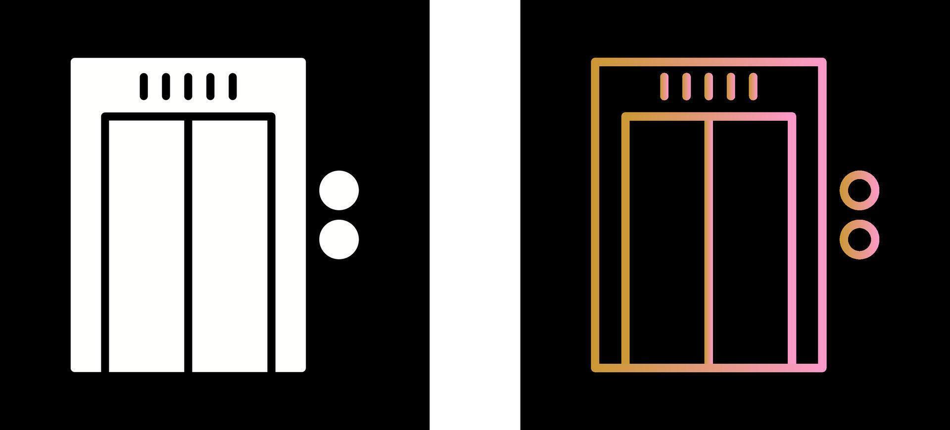 Elevator Icon Design vector