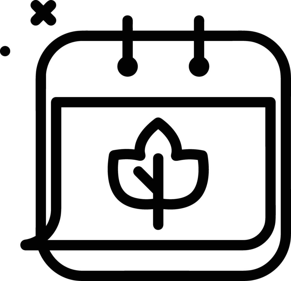 Calendar Icon symbol image for schedule or appointment vector