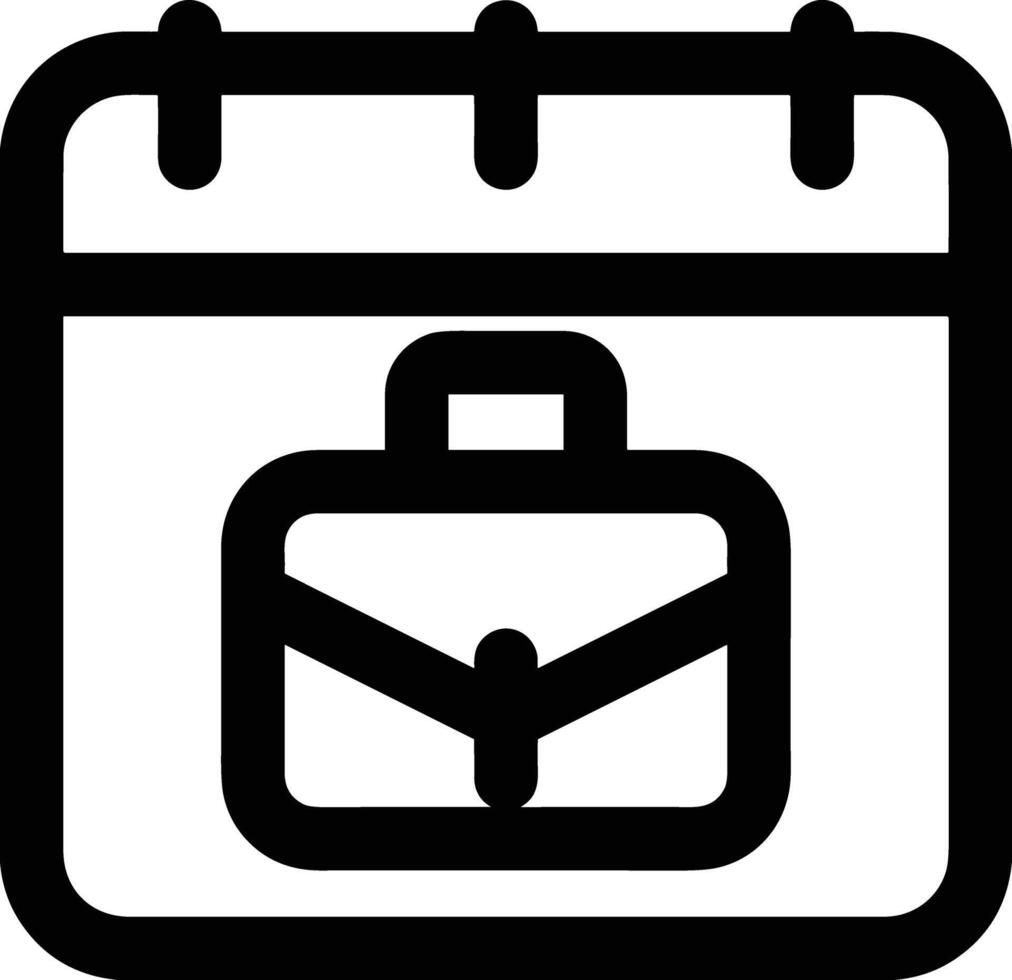 Calendar Icon symbol image for schedule or appointment vector