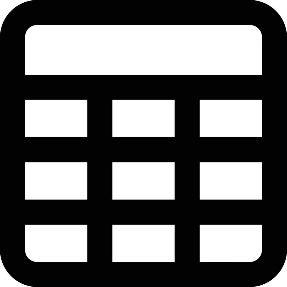 Calendar Icon symbol image for schedule or appointment vector