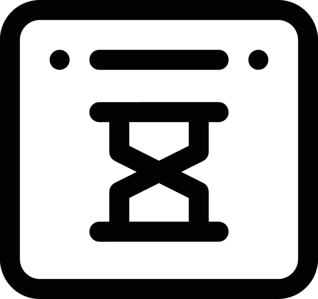 Calendar Icon symbol image for schedule or appointment vector