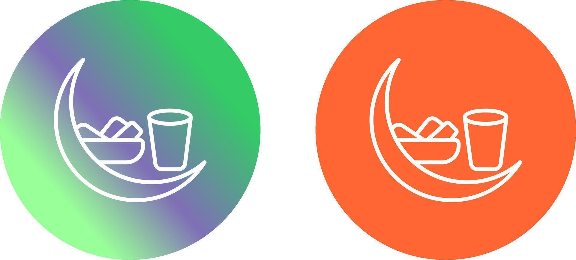 Fasting Icon Design vector