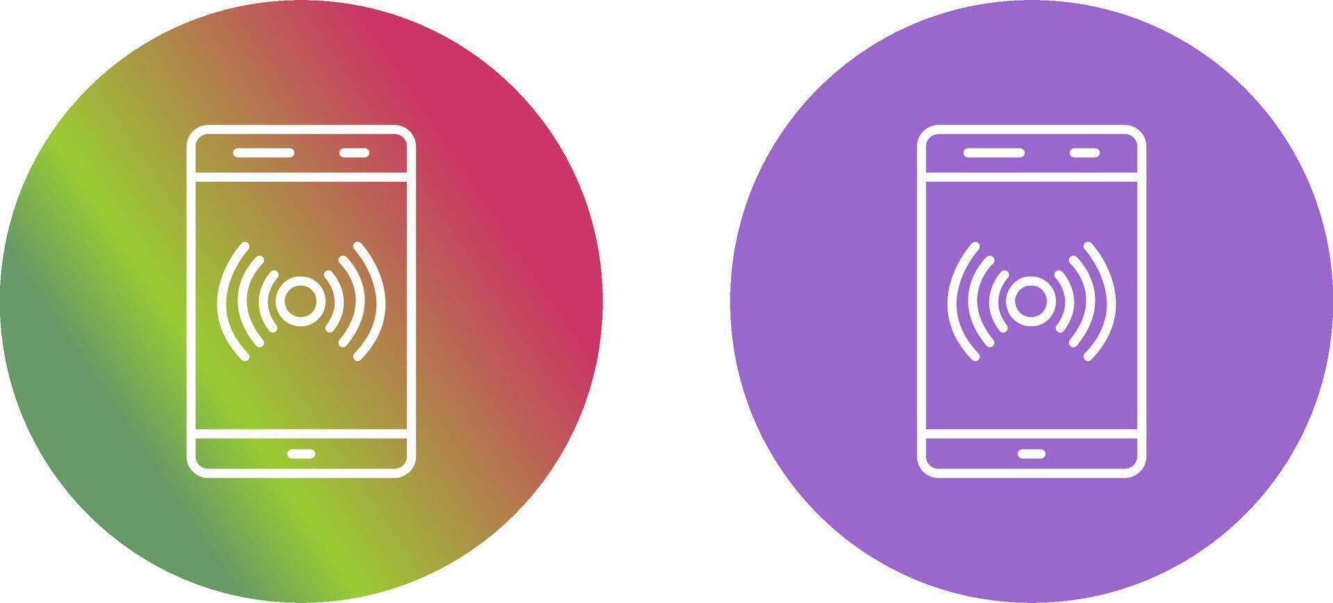 Personal Hotspot Icon Design vector