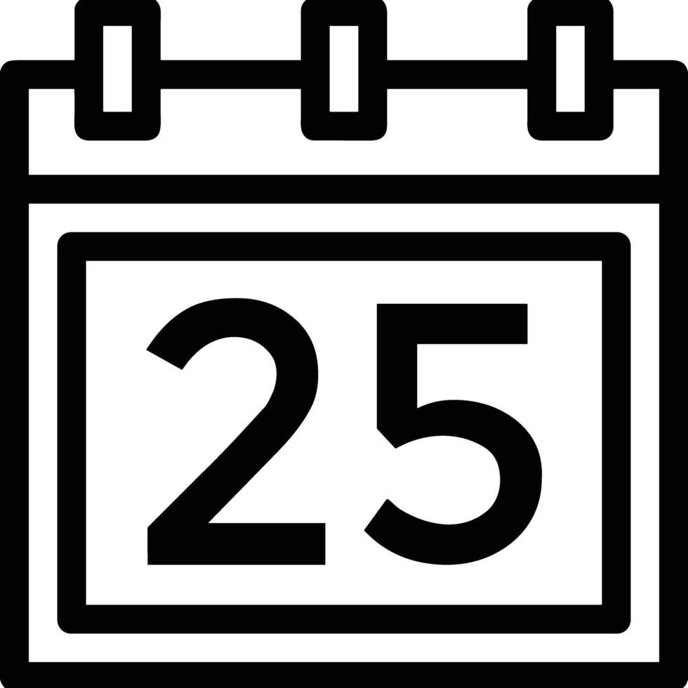 Calendar Icon symbol image for schedule or appointment vector