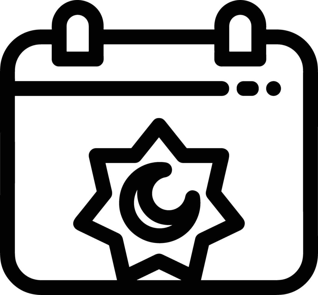 Calendar Icon symbol image for schedule or appointment vector