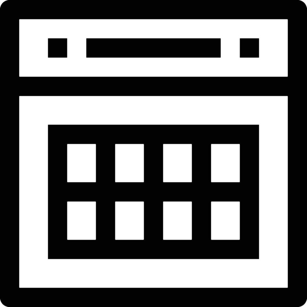 Calendar Icon symbol image for schedule or appointment vector