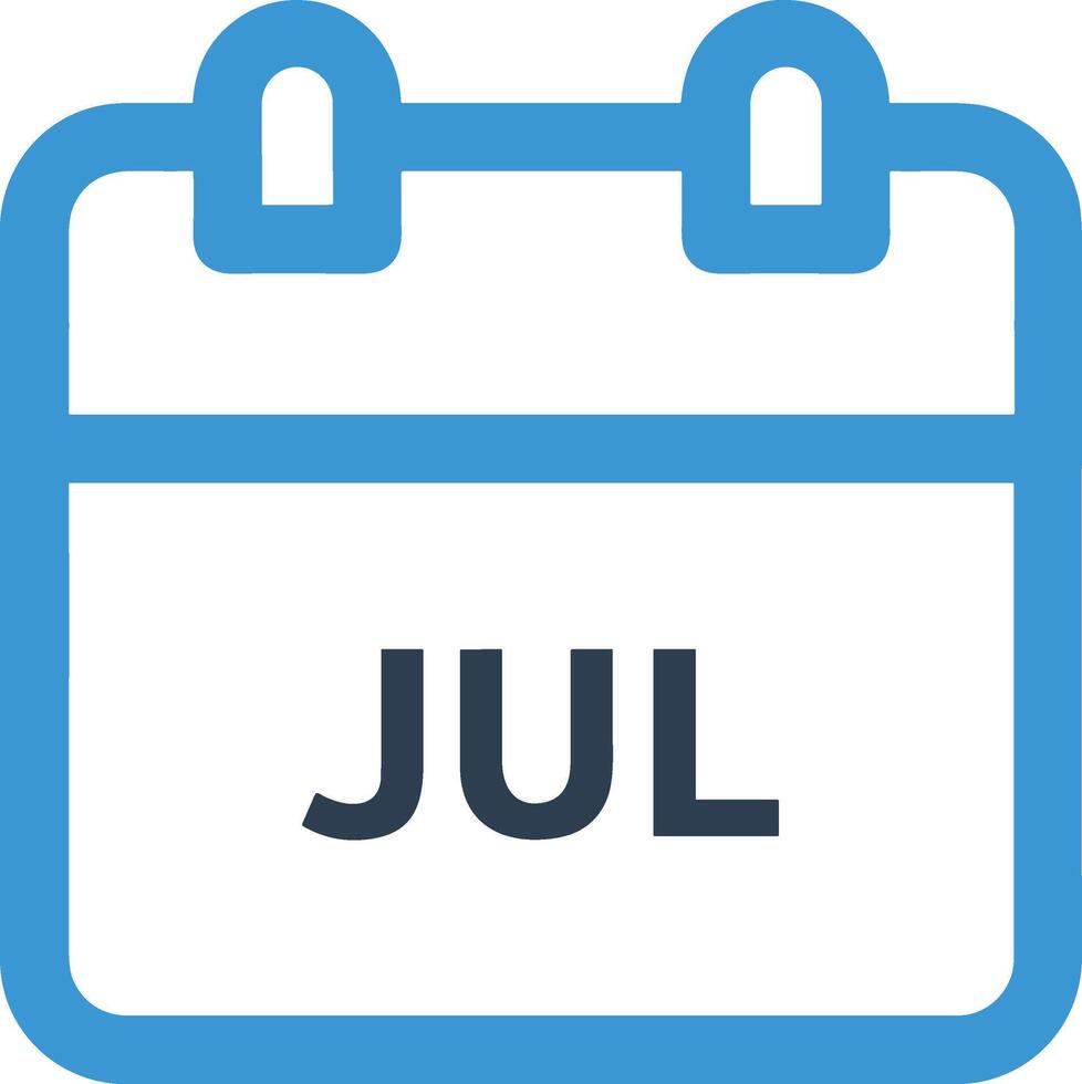 Calendar Icon symbol image for schedule or appointment vector