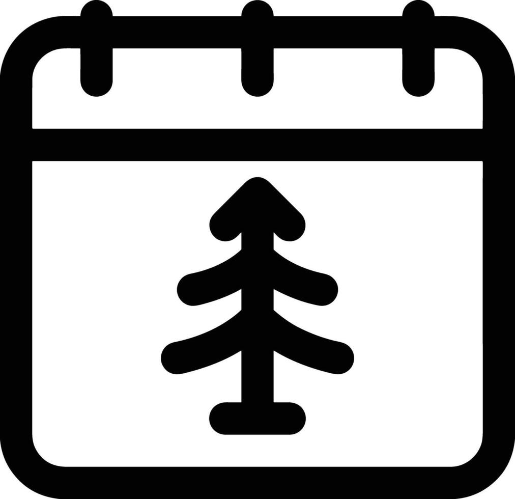 Calendar Icon symbol image for schedule or appointment vector