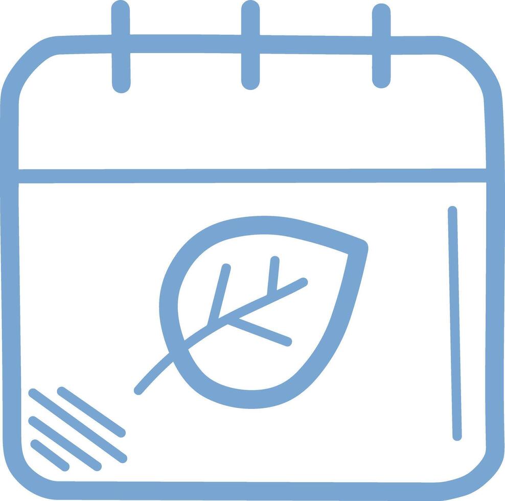 Calendar Icon symbol image for schedule or appointment vector