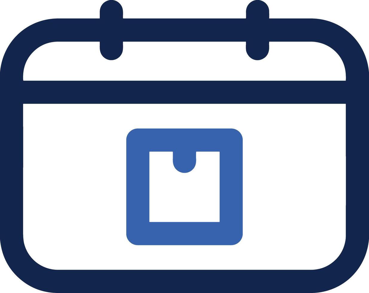 Calendar Icon symbol image for schedule or appointment vector