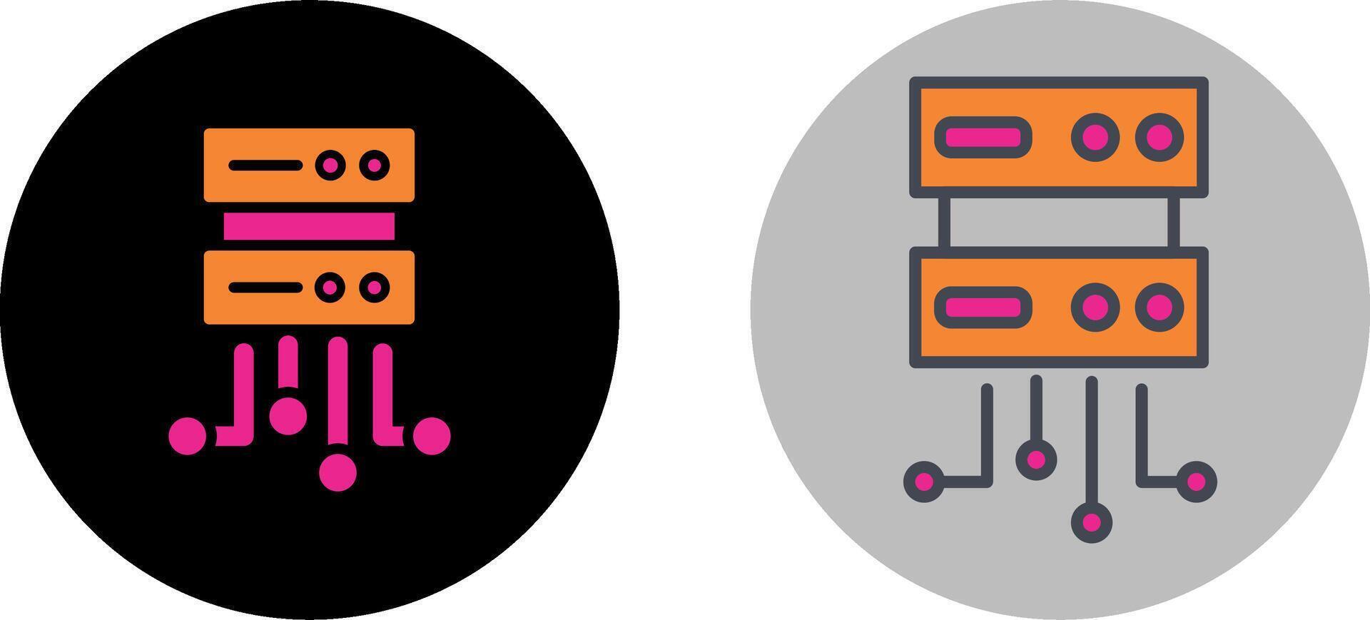 Server Icon Design vector
