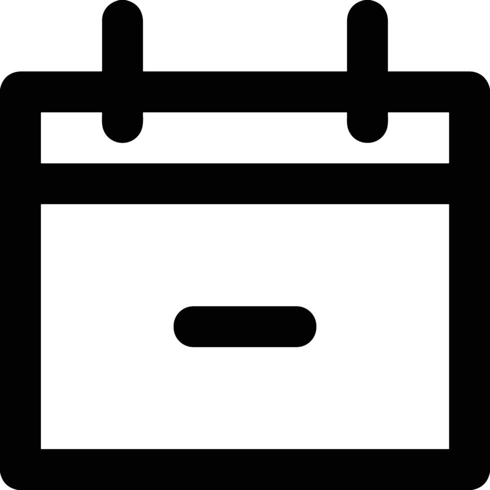 Calendar Icon symbol image for schedule or appointment vector