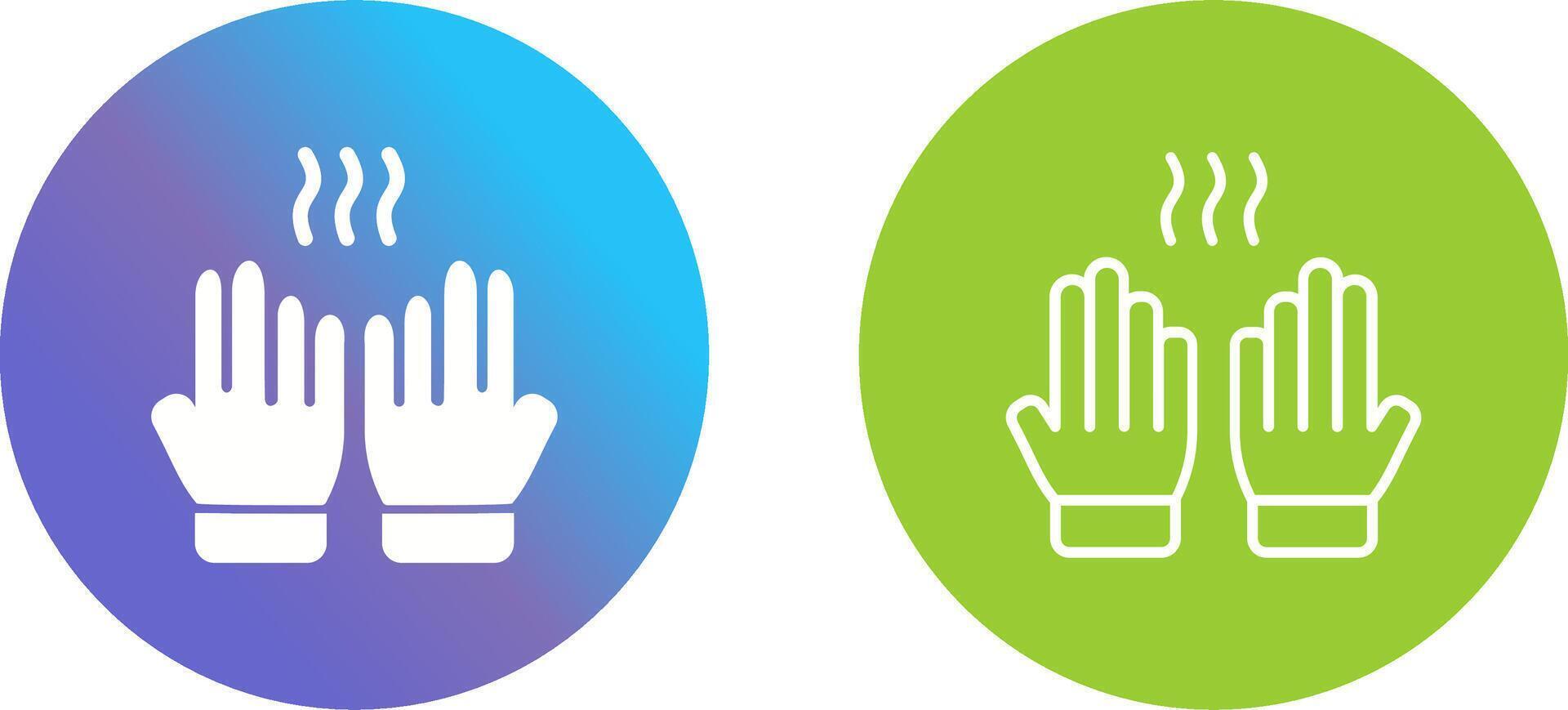 Smelly Hands Icon Design vector