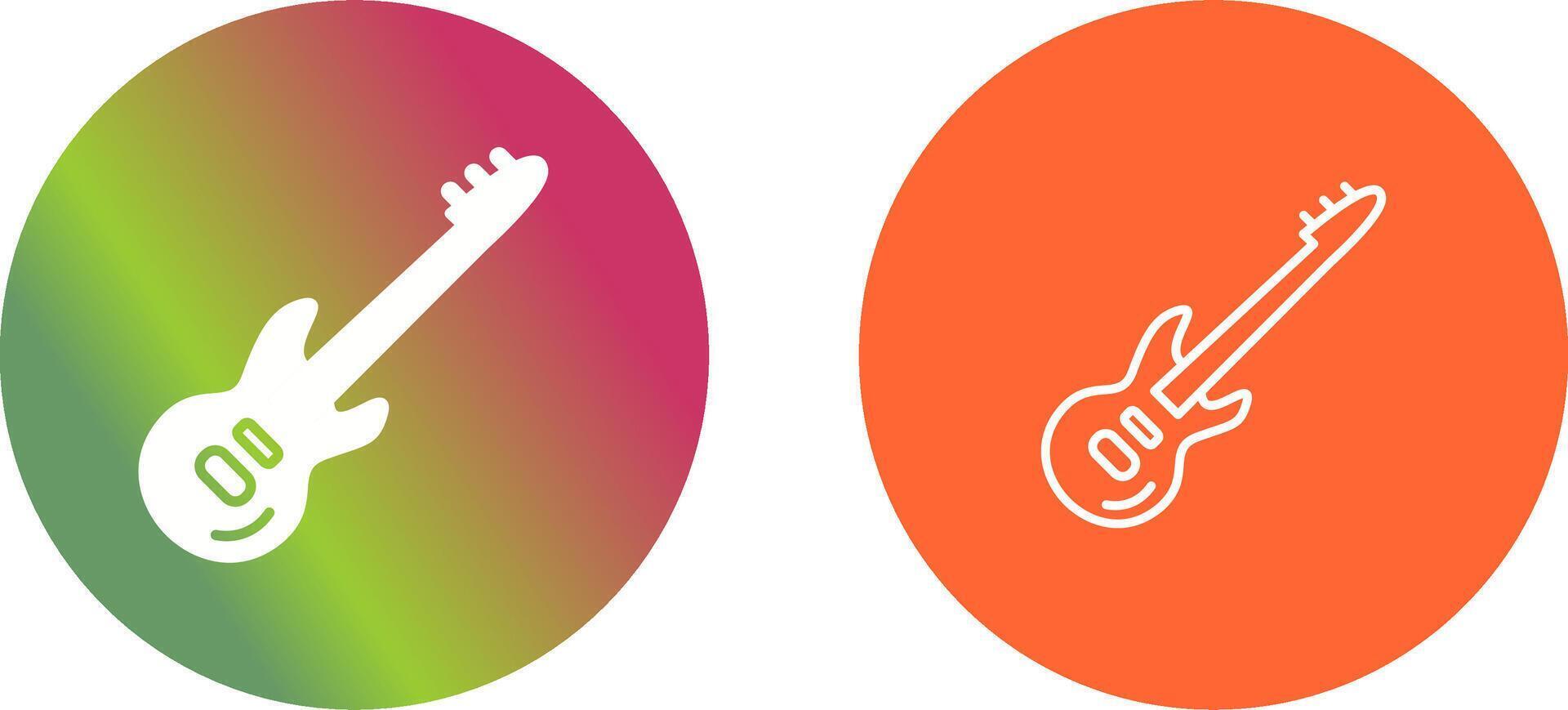 Guitar Icon Design vector