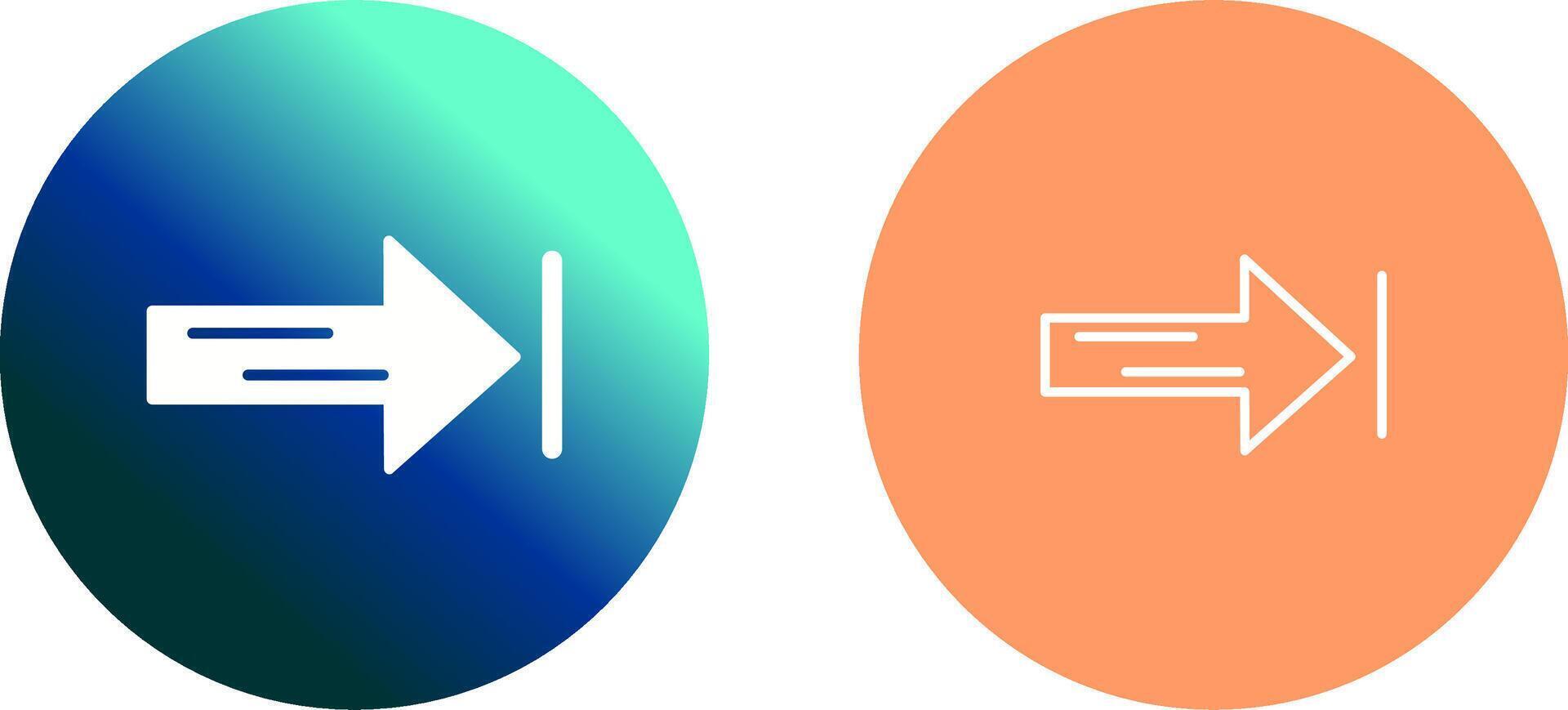Left Arrow Icon Design vector