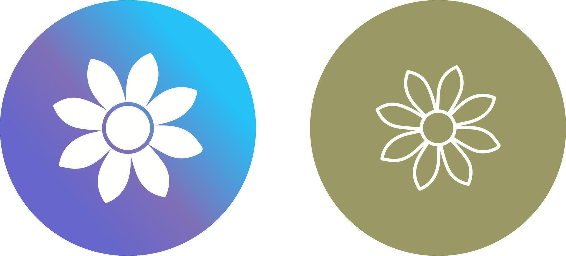 Floral Icon Design vector