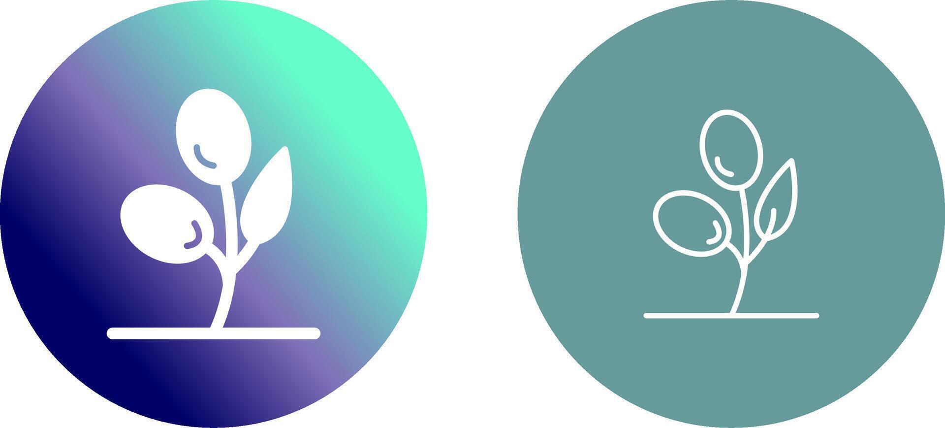 Branch Icon Design vector