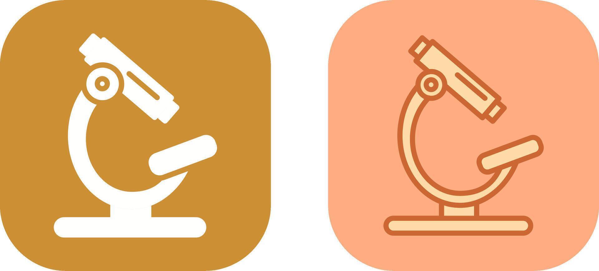 Microscope Icon Design vector