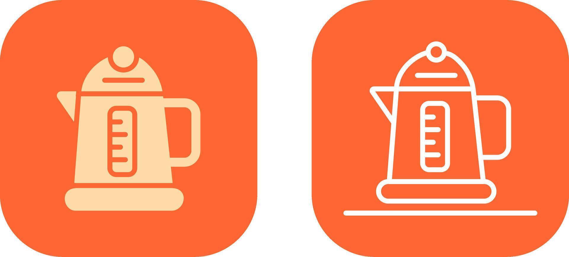 Kettle Icon Design vector