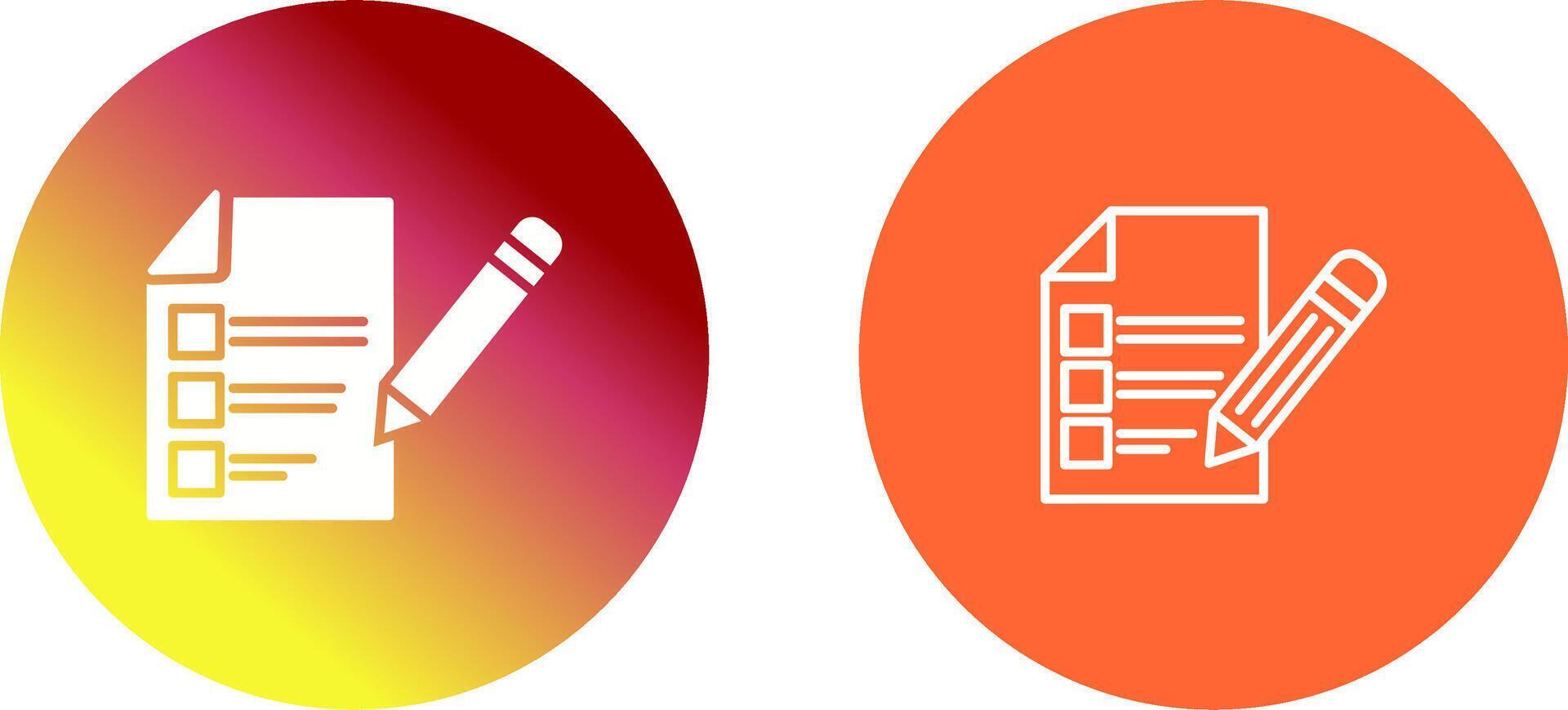 Test Icon Design vector