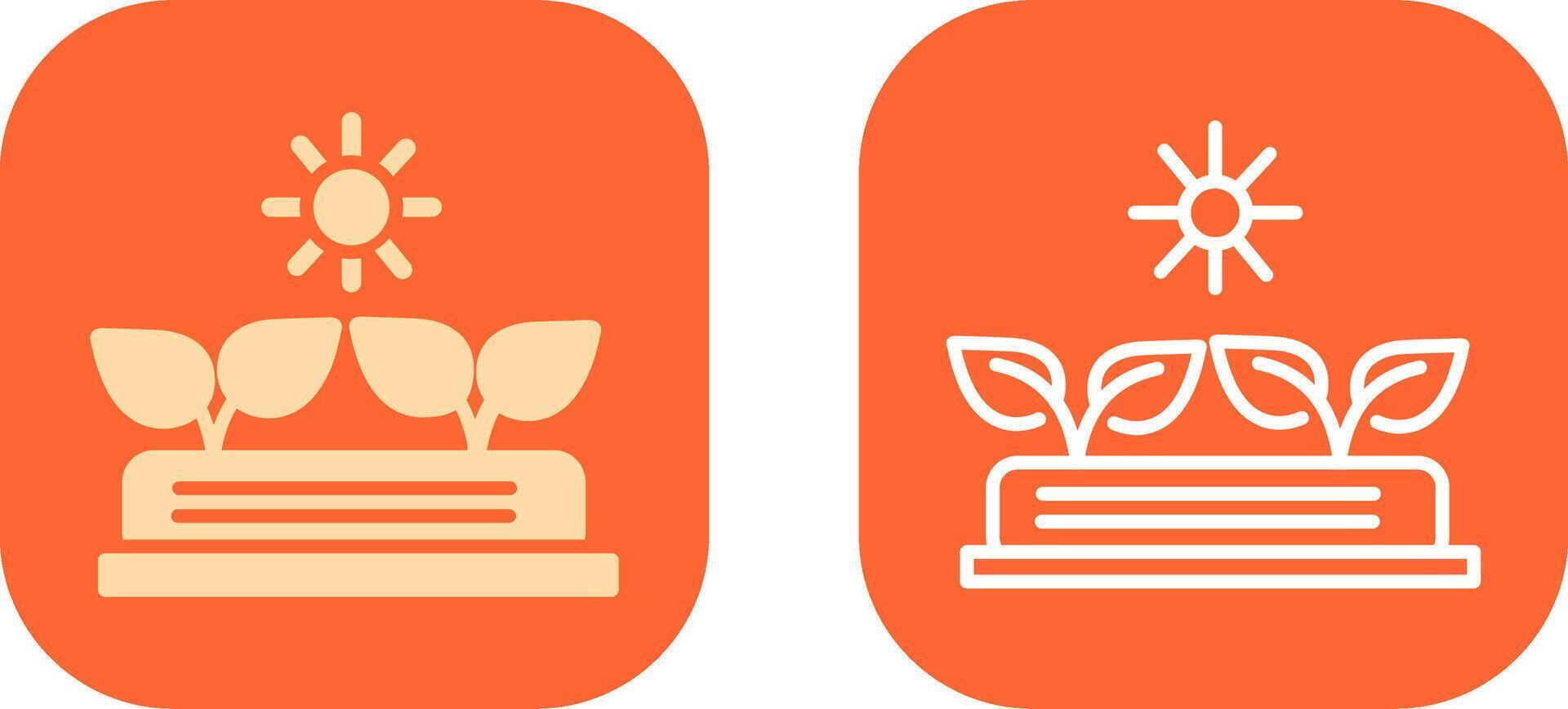 Plants Icon Design vector