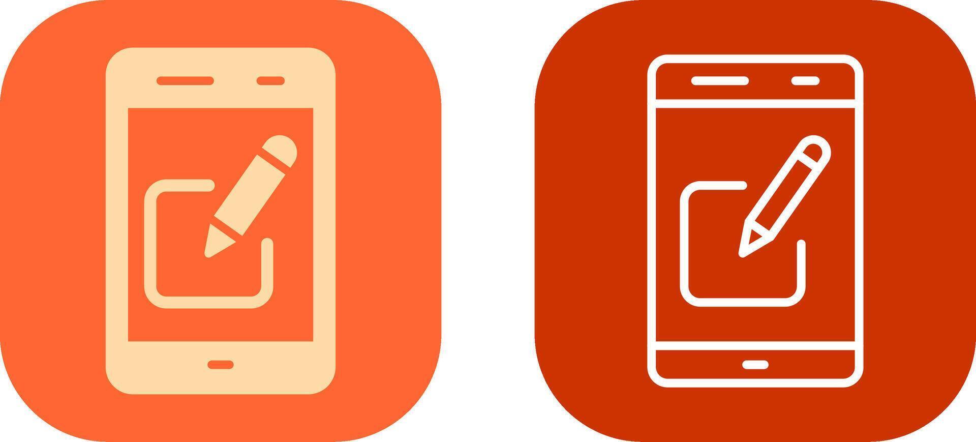 Edit Icon Design vector
