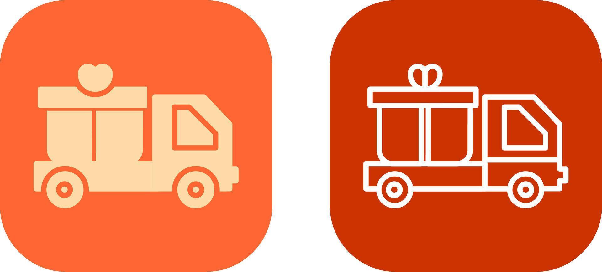 Delivery Gift Icon Design vector