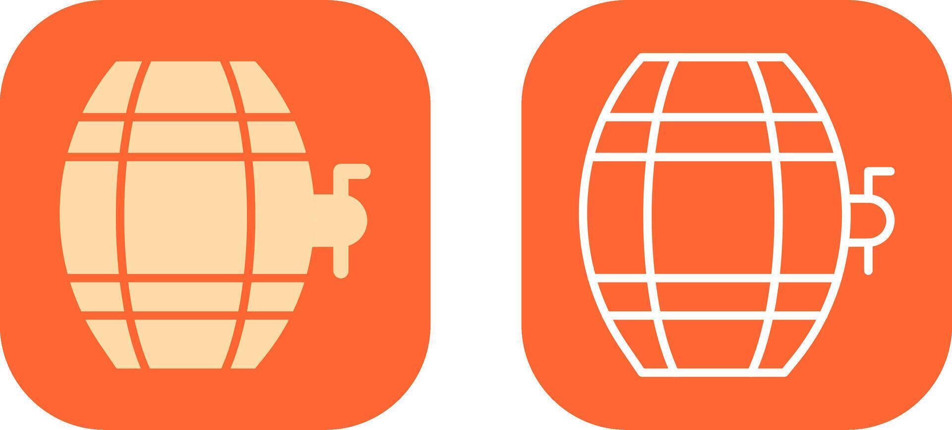 Barrel Icon Design vector