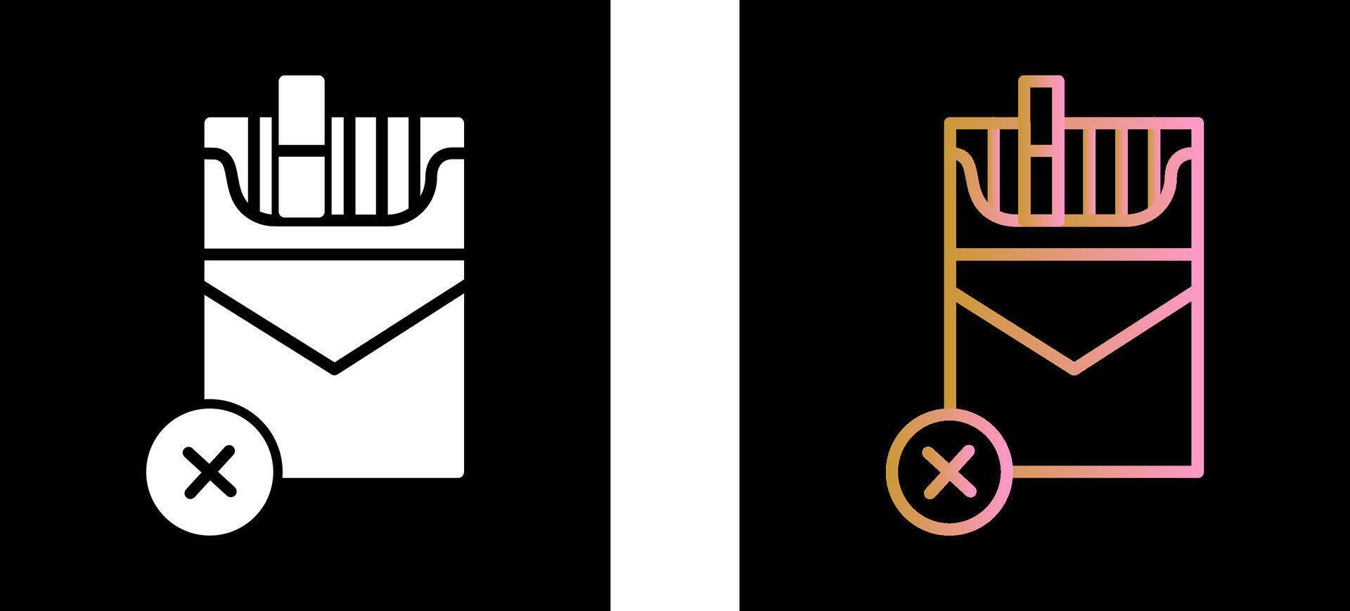 Quit Smoking Icon Design vector