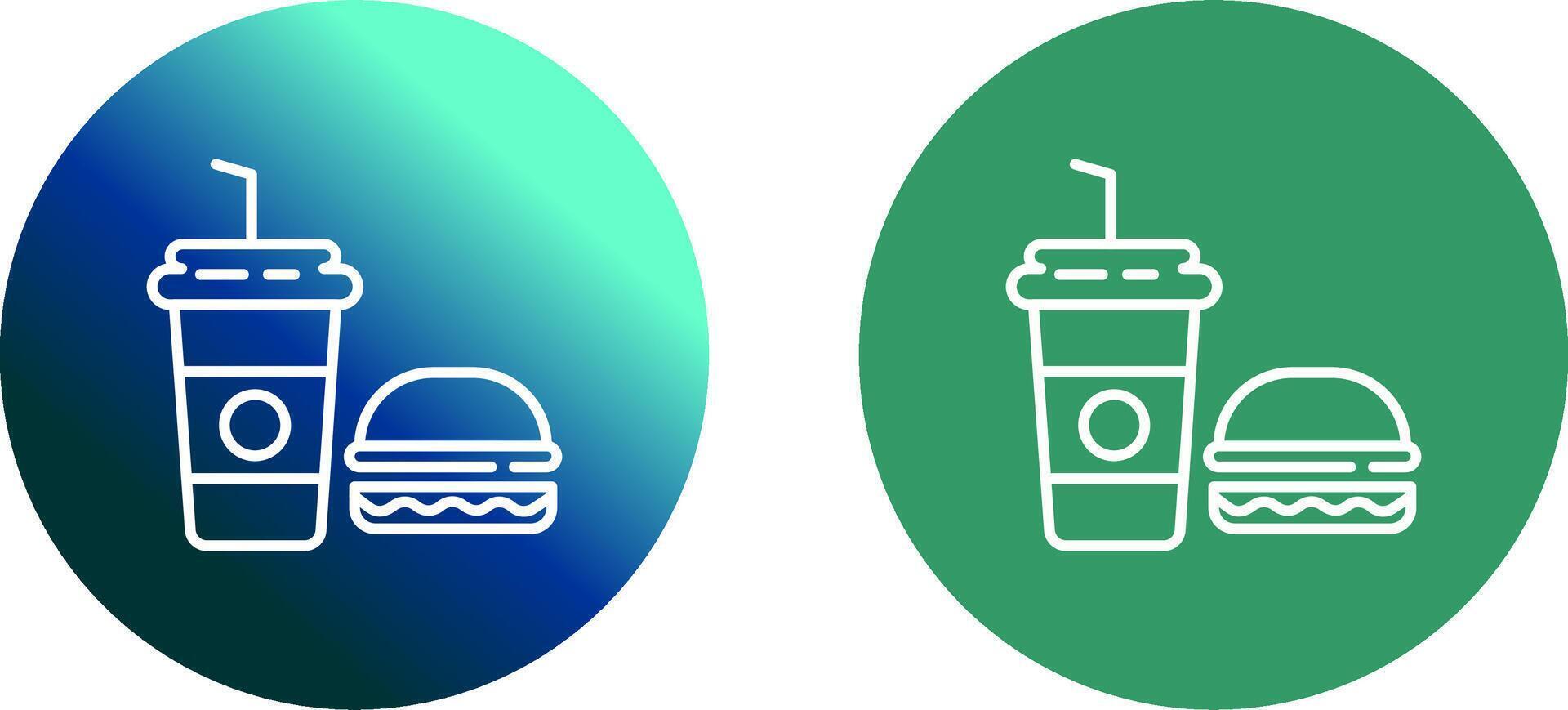 Junk Food Icon Design vector