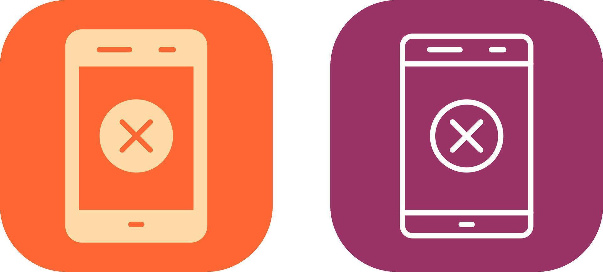 Delete Icon Design vector