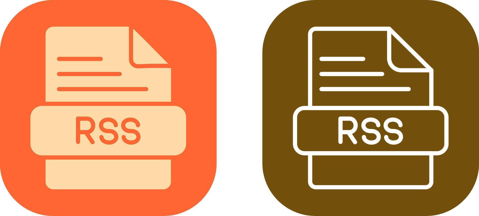 RSS Icon Design vector