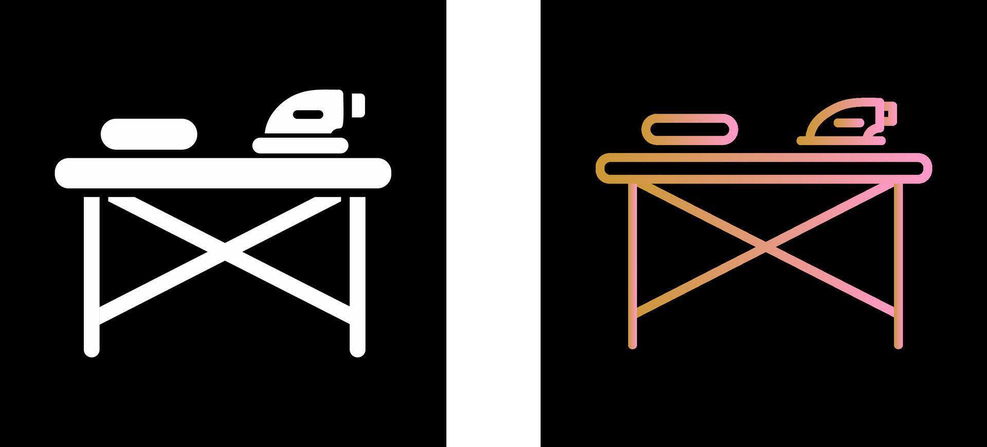 Iron Stand Icon Design vector