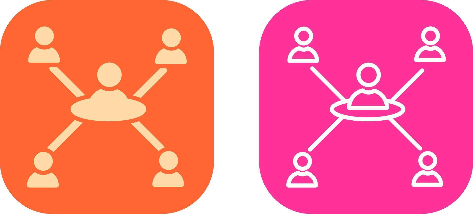 Team Work Icon Design vector