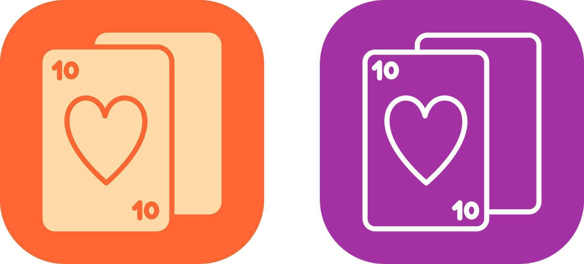 Deck of Cards Icon Design vector