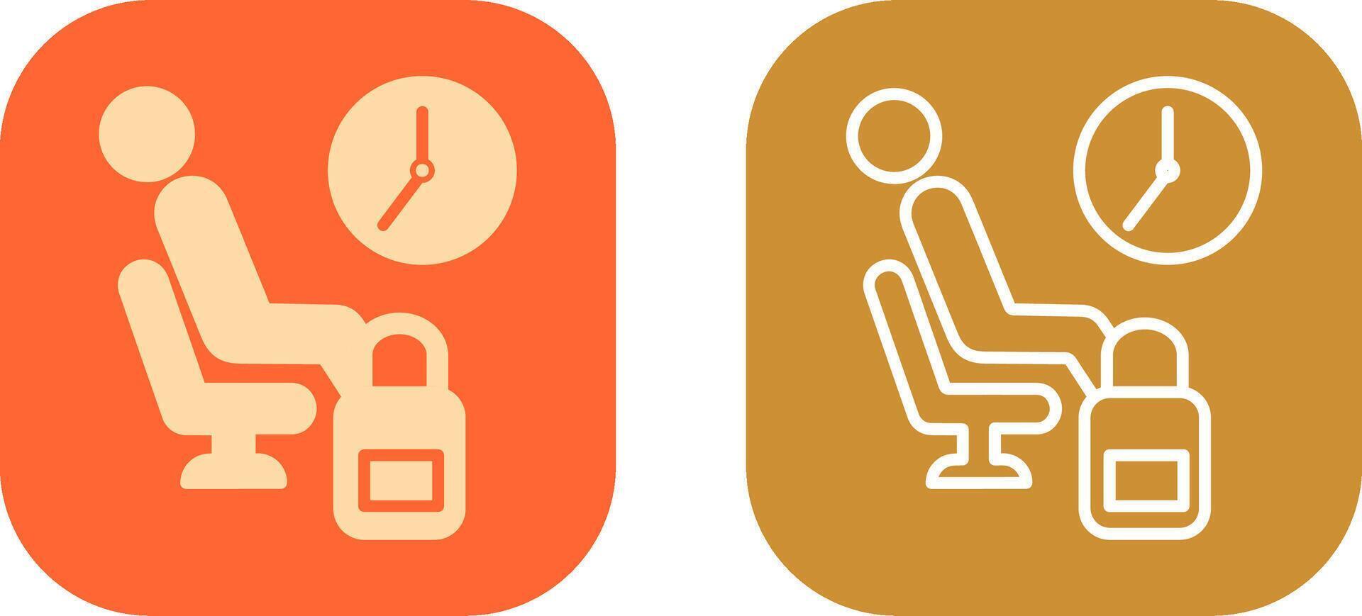 Waiting Icon Design vector