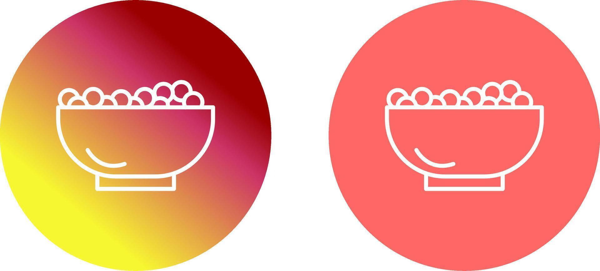 Chinese Food Icon Design vector