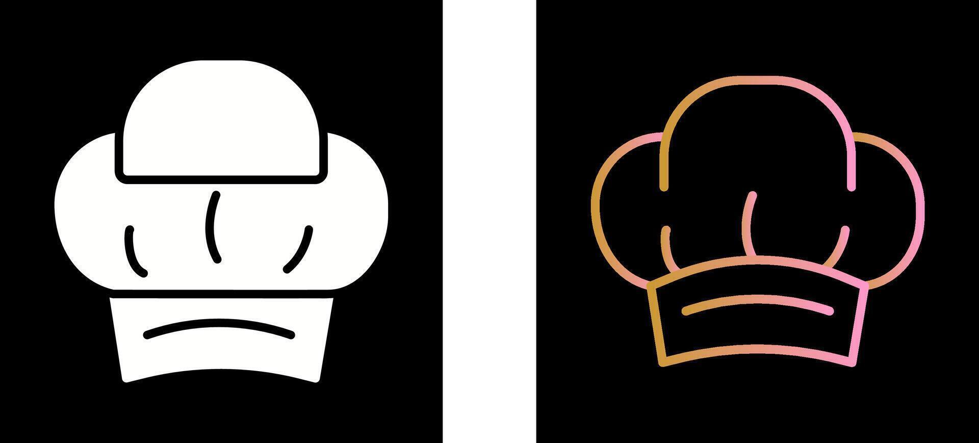 Chef Hat Icon Design vector